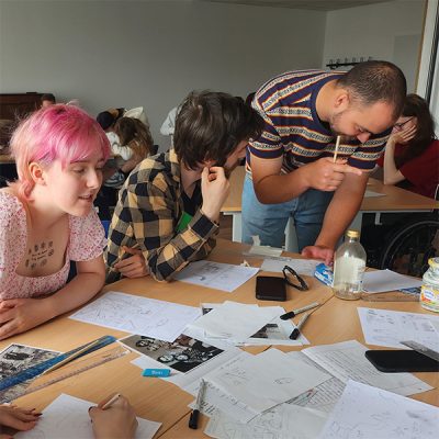 Graphic-Novel-Workshop. Heimaten - Erzähl deine Geschichte