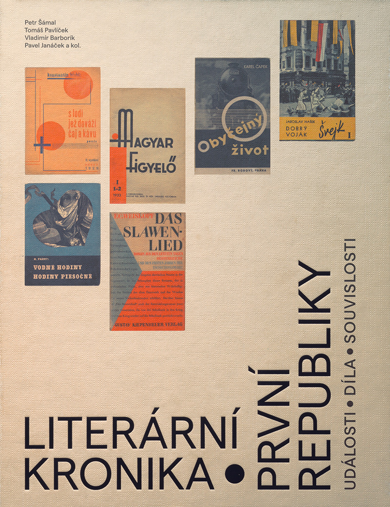 2018_Literární kronika první republiky_Cover Buchcover